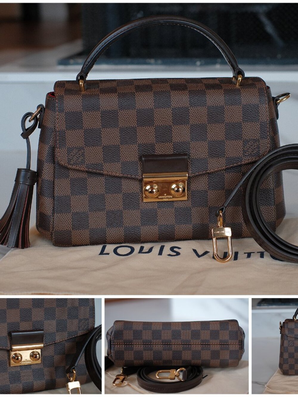 Louis Vuitton Croisette - Damier Ebene - Excellent Condition